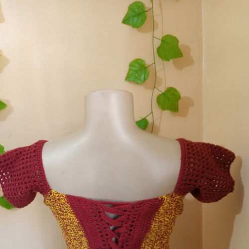 Crochet Funky Top Pattern