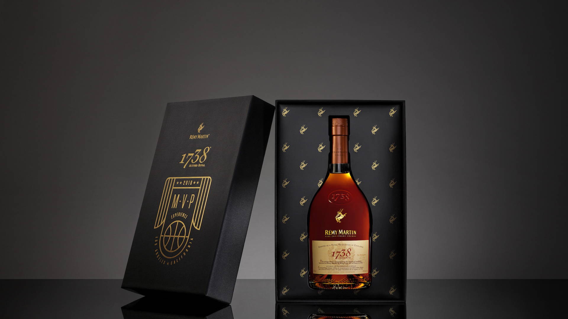 Featured image for Be an MVP with this Collectible Sneaker Box & a Bottle of Rémy Martin 1738