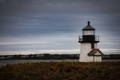 Nantucket Light House at dusk