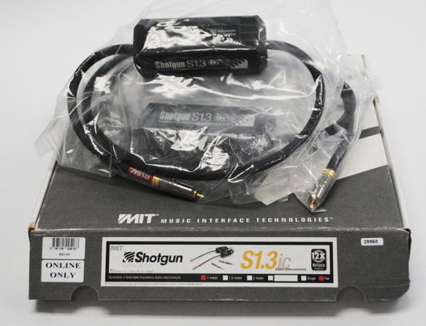 MIT Cables SHOTGUN S1.3 RCA 2C3D. 1M Pair. Used.  Warranty