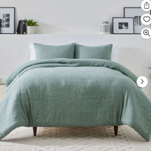 Better Homes & Gardens 3-Piece Sage Floral Comforter Set, Full/Queen