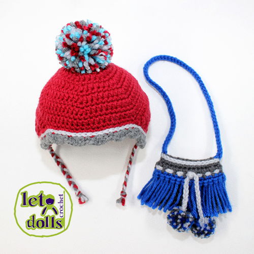 Hanna Groot Gehaakte Pop Patroon, Amigurumi, 21"/ 53 cm Lang