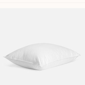 Brooklinen Down Pillow- King size, medium firm