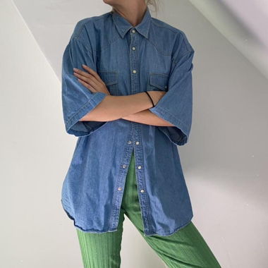 Vintage denim shirt