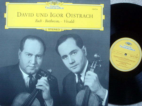 DG / DAVID & IGOR OISTRAKH, - Bach-Beethoven-Vivaldi, M...