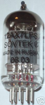 Sovtek tubes, 12AX7LPS/12AX7WC, low noise brand new !