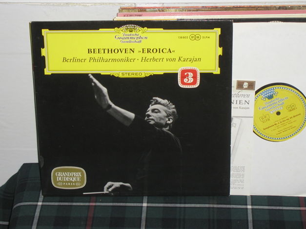 Von Karajan/BPO - Beethoven Nr.3 Eroica   LP dgg german...