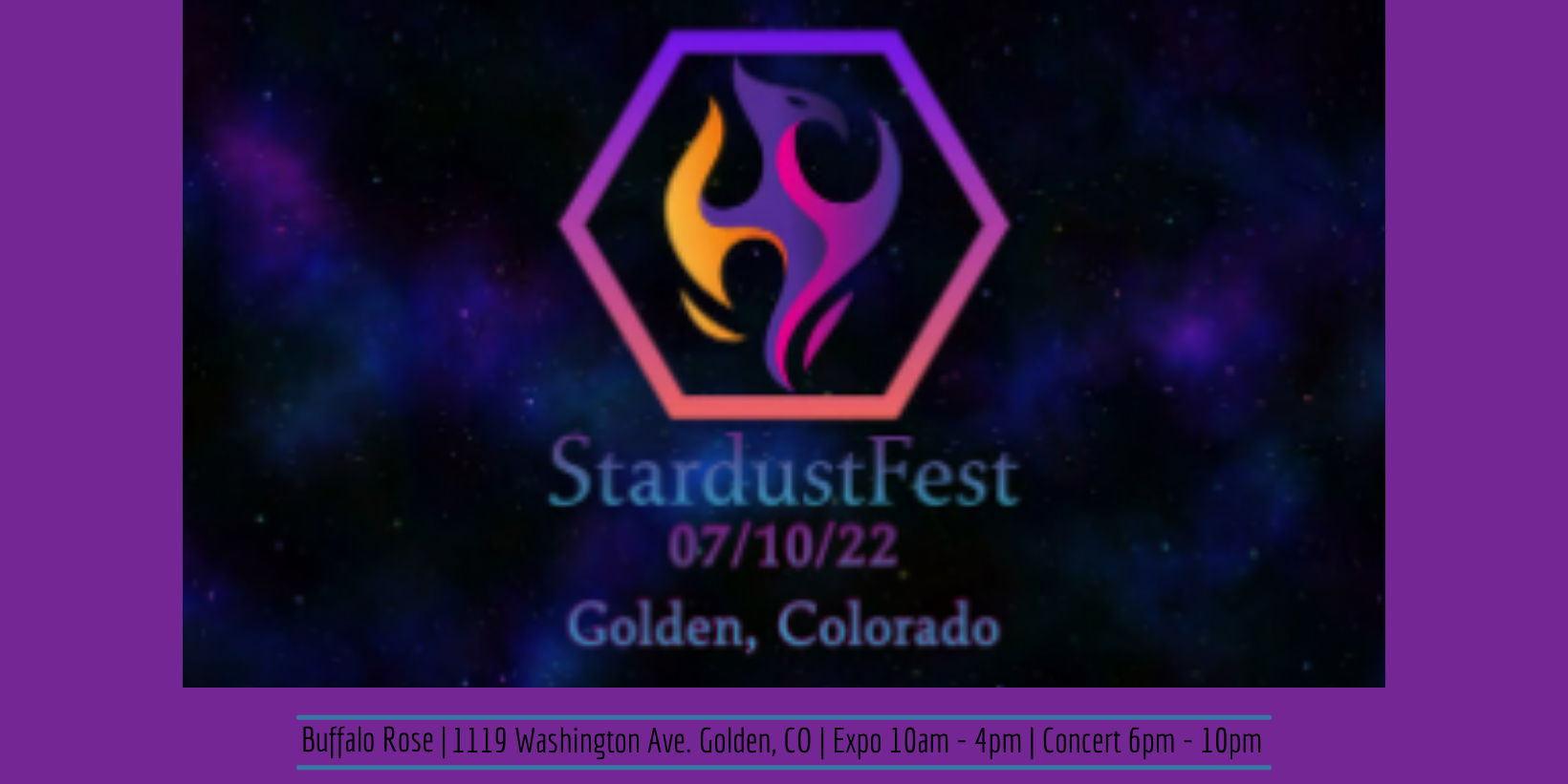 Stardust Fest promotional image