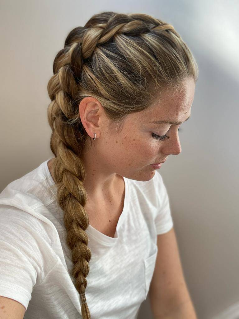 Image of braided hair