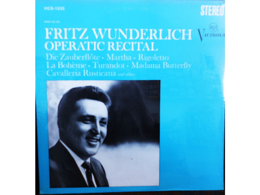 FACTORY SEALED ~ FRITZ WUNDERLICH ~  - OPERATIC RECITAL ~  RCA VICS 1235 (1967)