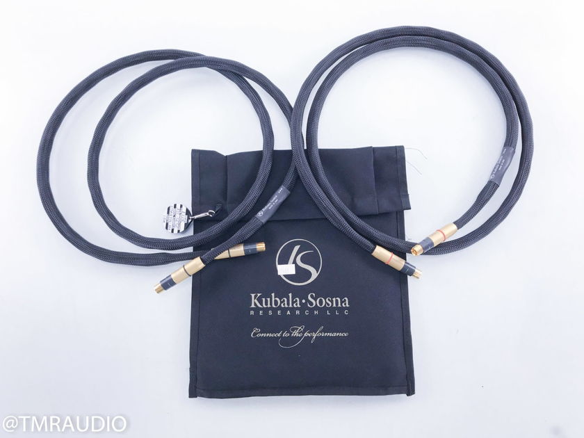 Kubala-Sosna RevolutionZ Expression RCA Cables 1.5m Pair Interconnects (15463)