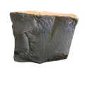 Raw black jadeite