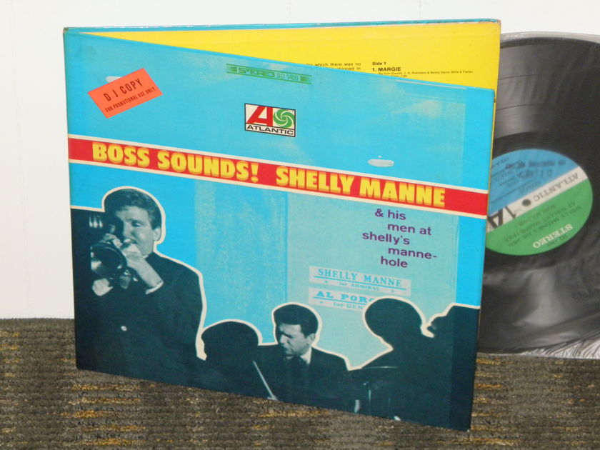 Shelly Manne "Boss Sounds" - Live At Shell's Manne-Hole Atlantic SD 1469 STEREO Promo 1st pressing
