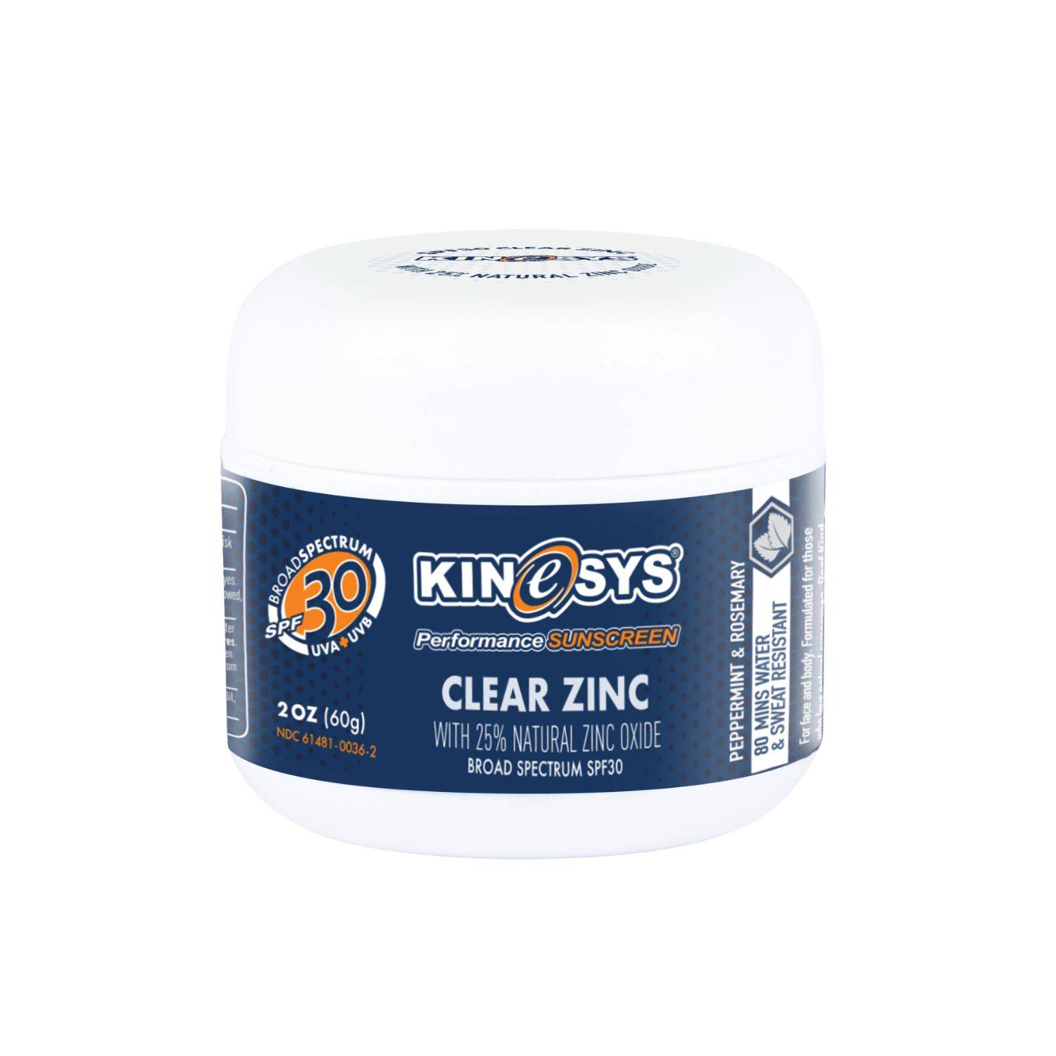 KINeSYS 100% Natural Zinc best sunscreen for pickleball
