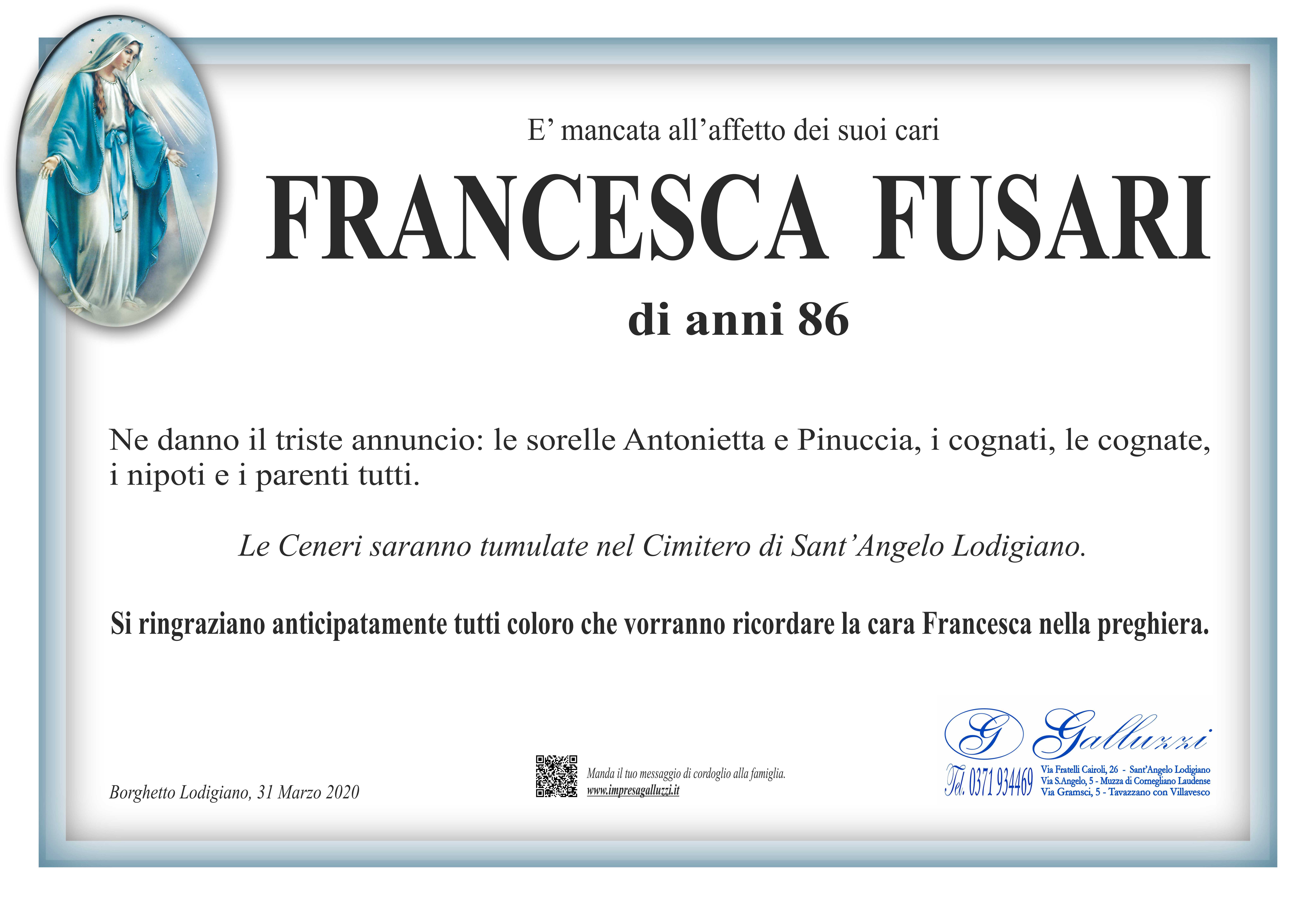 Francesca  Fusari