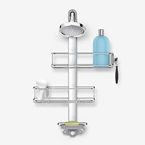 Simplehuman Adjustable Shower Caddy vs Zenna Home Expandable Over The