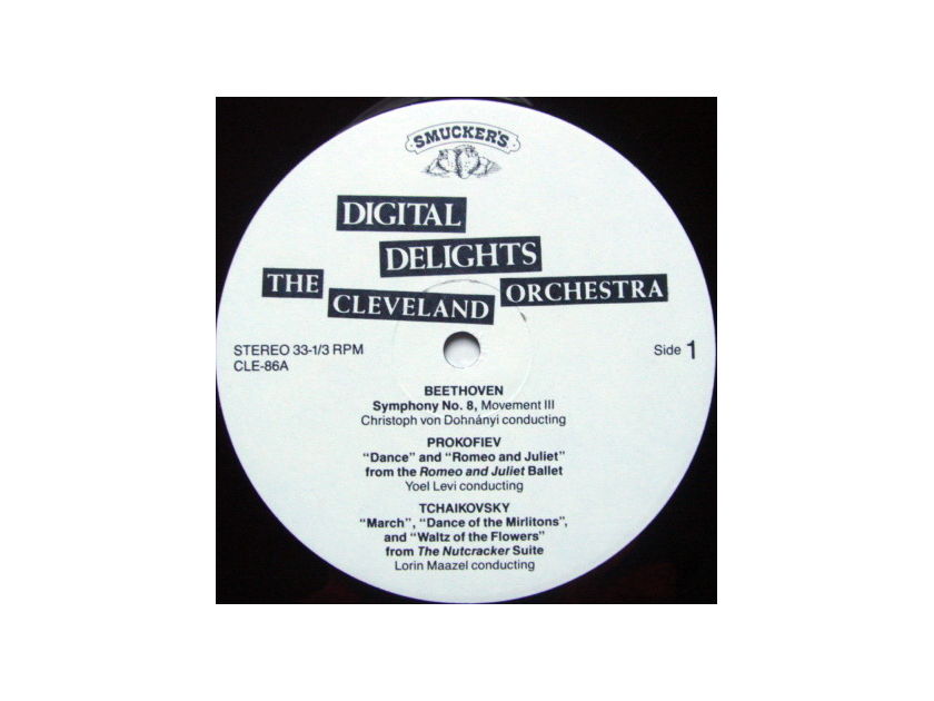 ★Audiophile★ Telarc / MAAZEL-DOHNANYI, - Digital Delights The Cleveland Orchestra,  MINT!