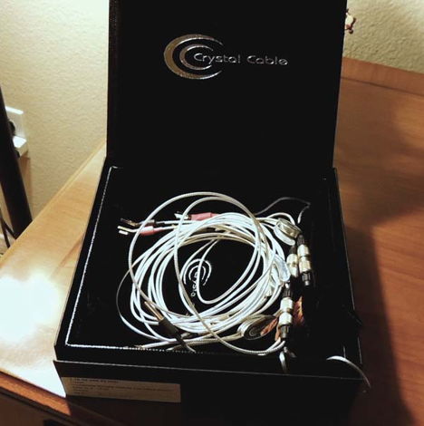 CRYSTAL CABLE STANDARD DIAMOND SPEAKER 3M DEMO PAIR, SA...