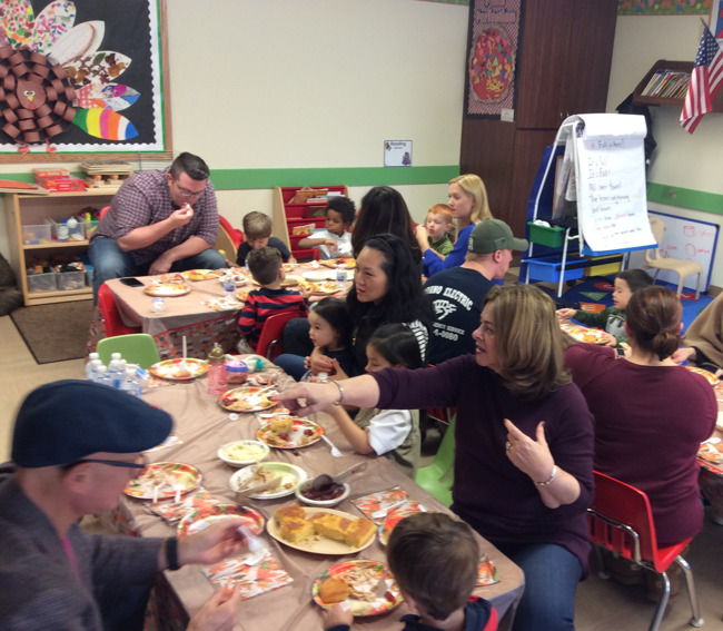 Primrose School Thanksgiving Feast.