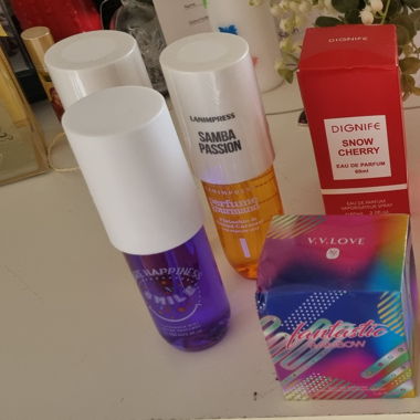 Korean parfums and body spray