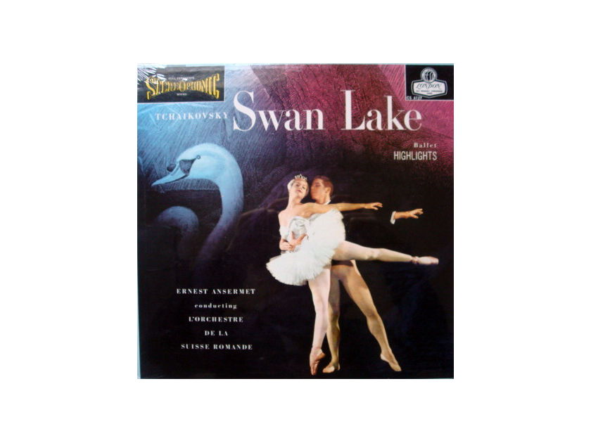 ★Sealed★ UK DECCA-LONDON / ANSERMET - Tchaikovsky Swan Lake, Original WB, BB!