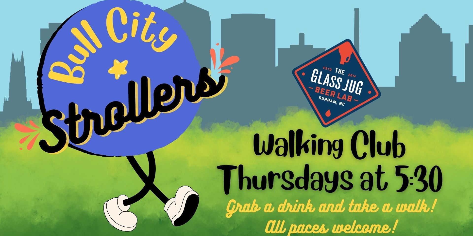 Walking Club with Bull City Strollers promotional image