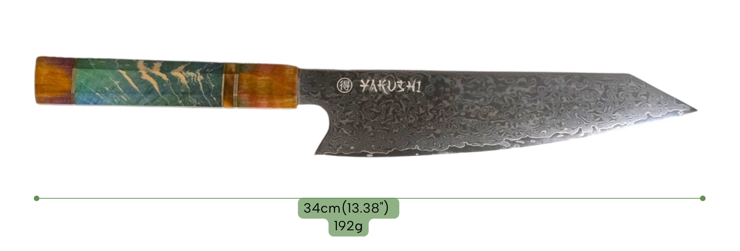Damascus Kiritsuke Knife