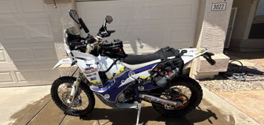 2025 KOVE FSE 450 RALLY PRO motorcycle for rent near Mesa, AZ
