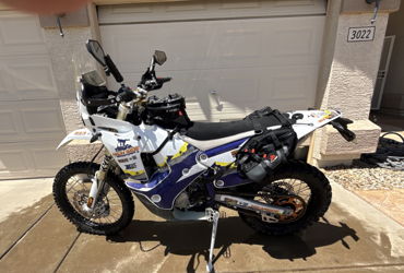 2025 KOVE FSE 450 RALLY PRO motorcycle for rent near Mesa, AZ
