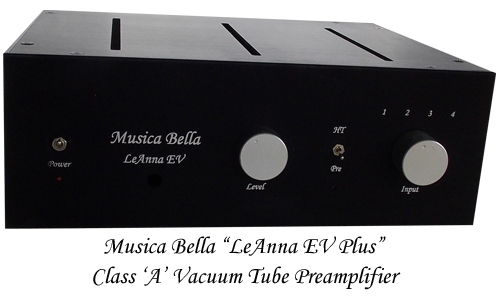 Musica Bella "LeAnna EV Plus" Class A Tube Linestage - ...