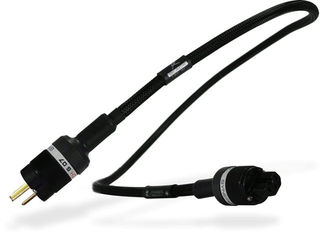 ynergistic Research BLACK UEF power cord 12ga