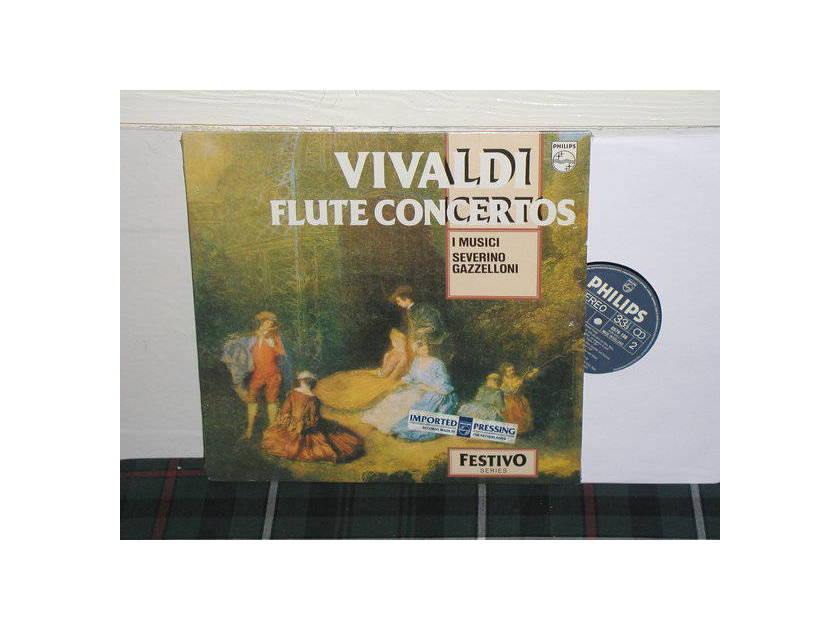 I Musici/Gazzeloni - Vivaldi Flute Cto. Philips Import pressing 6570