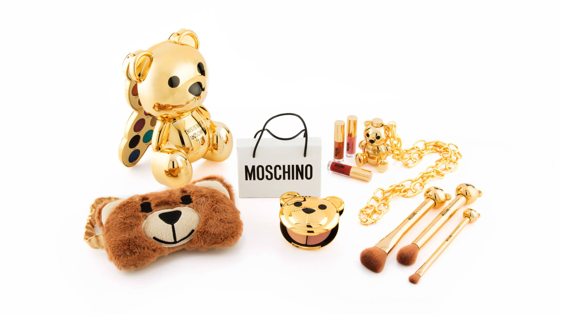 Moschino's Adorable Mascot Takes on Sephora With a Collaboration ...