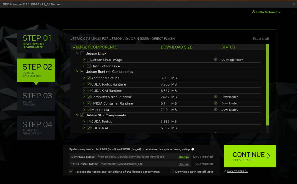 SDK Manager step-2