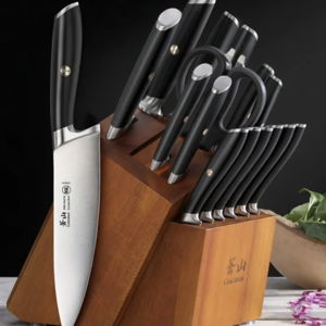 Cangshan L Series 17-Piece German Steel Forged Knife Set