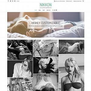 Nikkon - отзывчивый шаблон для WordPress для фотографов
