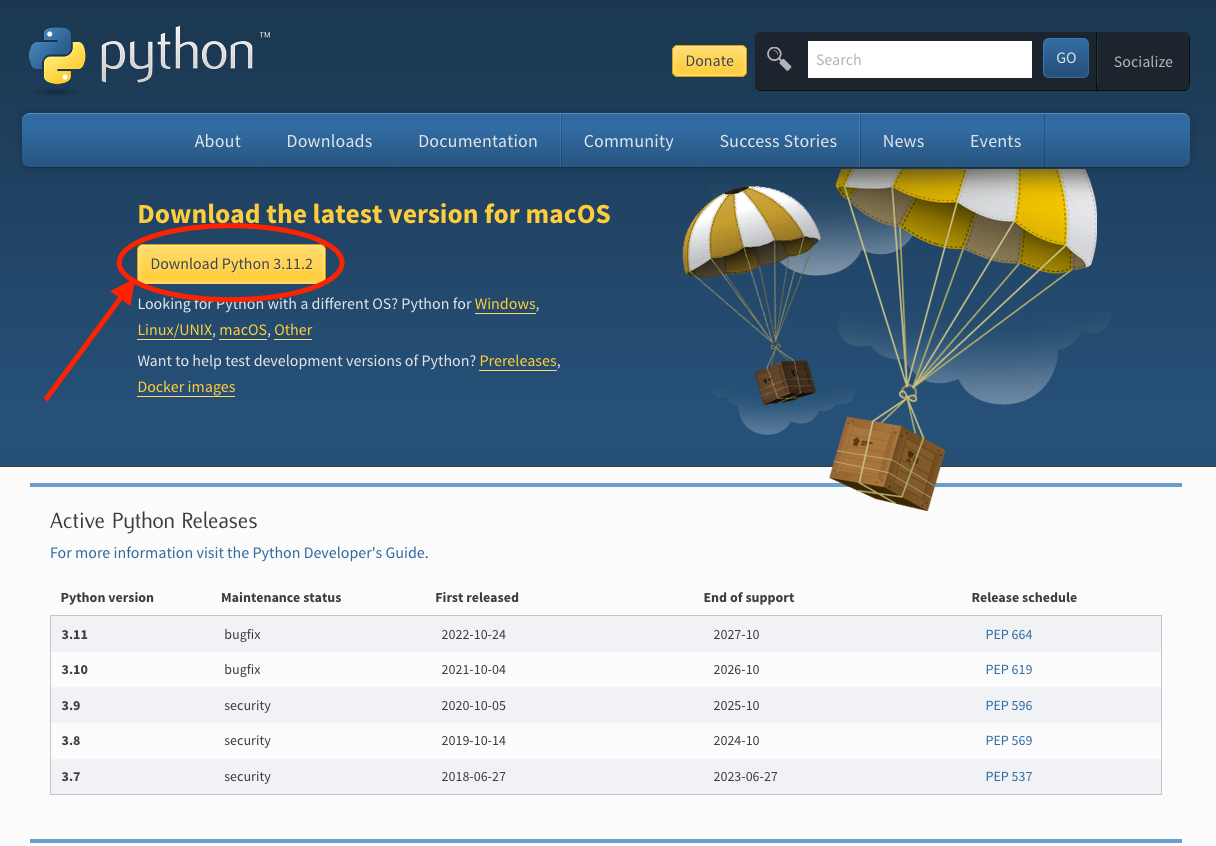 💽 Установка интерпретатора Python — Шаг 1 — Stepik