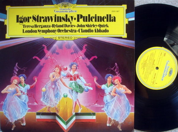 DG / Stravinsky Pulcinella, - ABBADO/LSO, MINT!