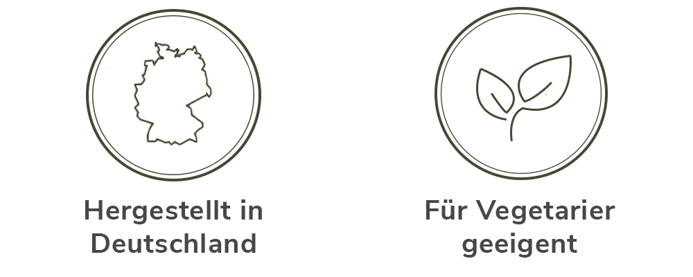 Icons Made in Germany & für Veganer