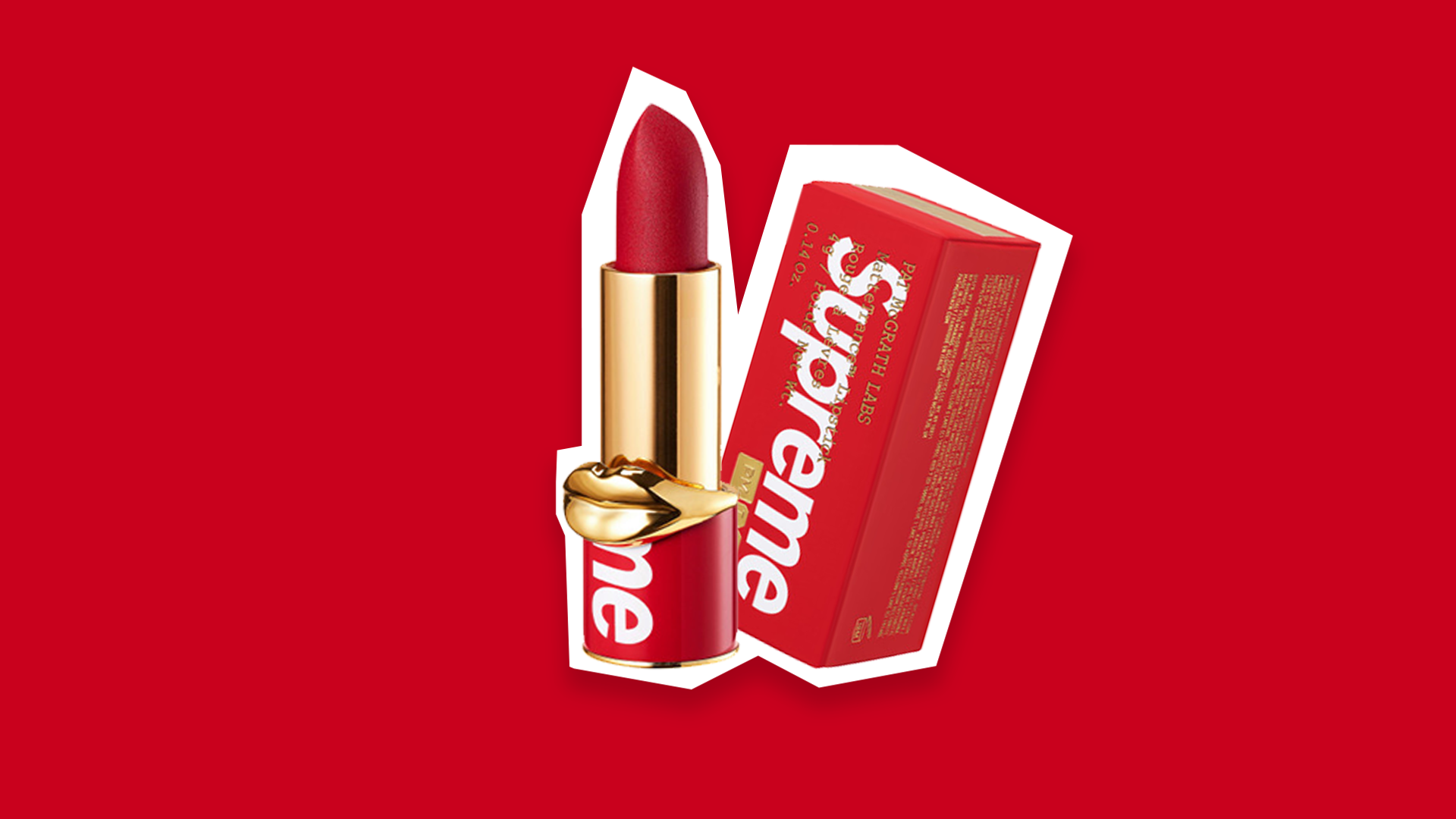 Supreme Drops A New Lipstick With Pat McGrath | Dieline - Design