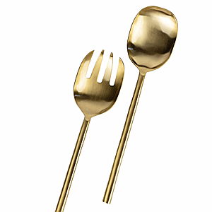 Clean Lines Salad Servers