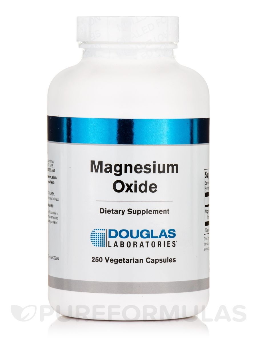 Douglas Laboratories Magnesium Oxide vs Thorne Research Magnesium