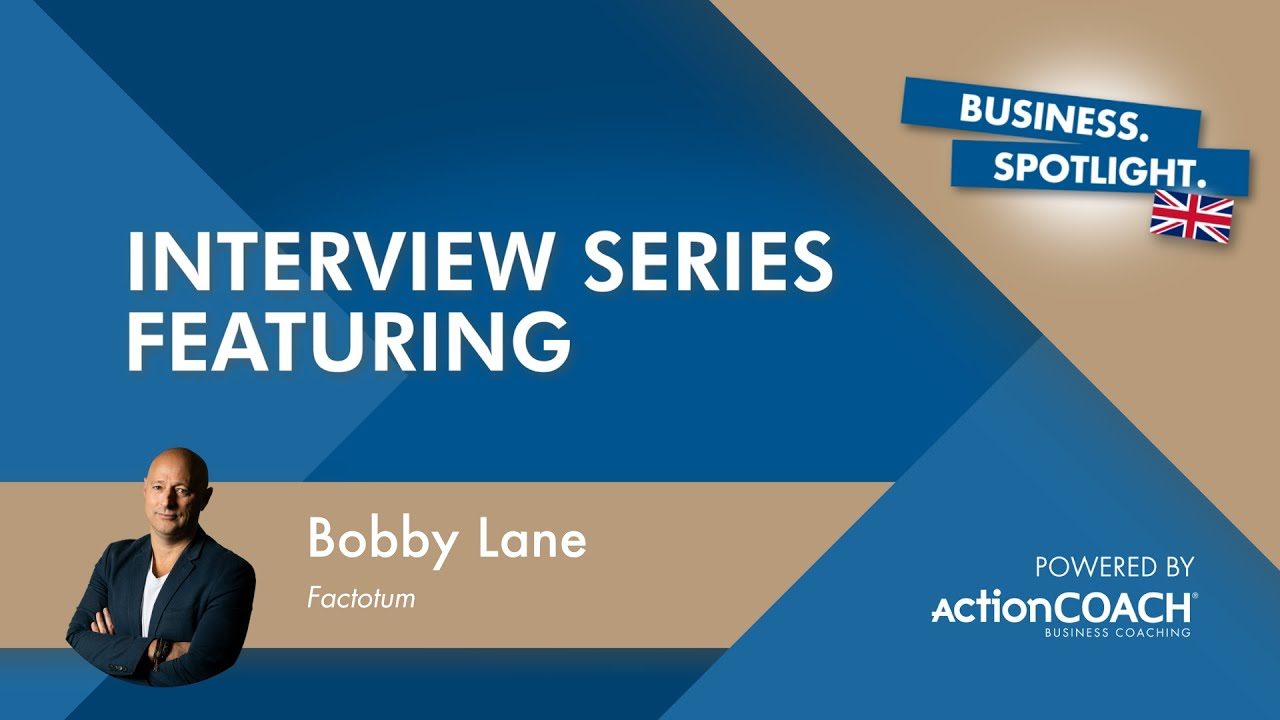 Spotlight Interview with Bobby Lane from Factotum