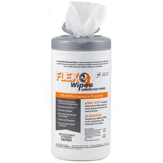 FLEX Wipes Surface disinfectant wipes
