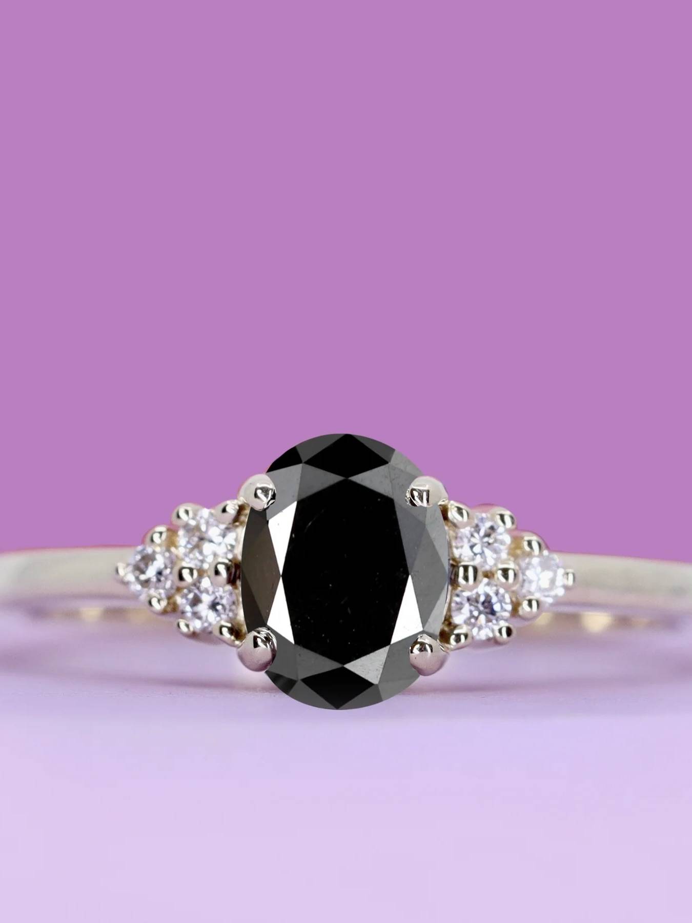 White gold engagement rings
