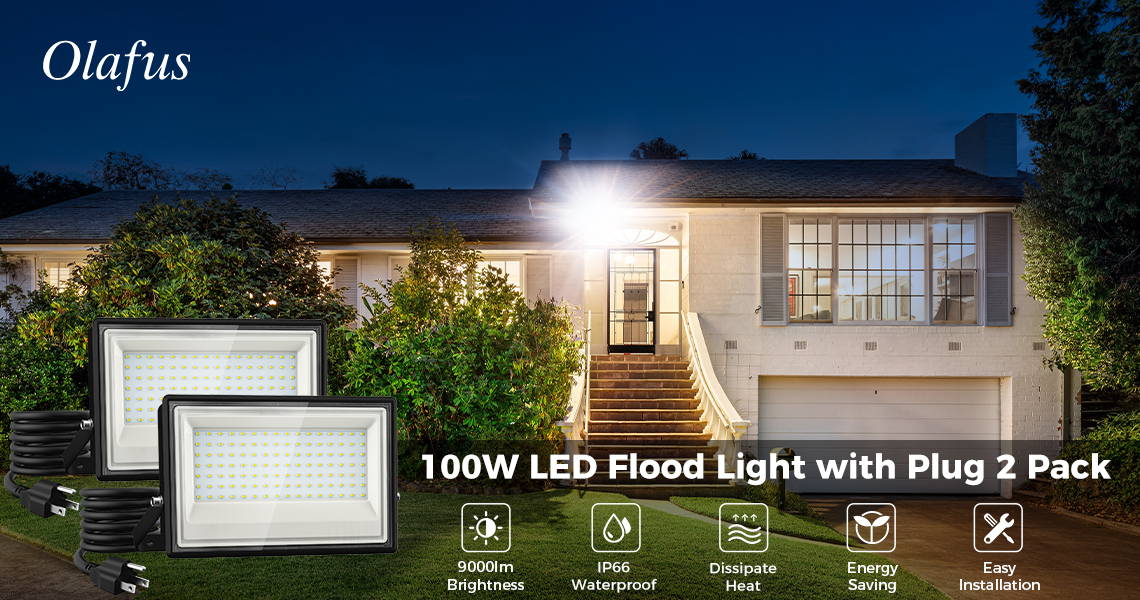 100W Brightness LED Flood Lights