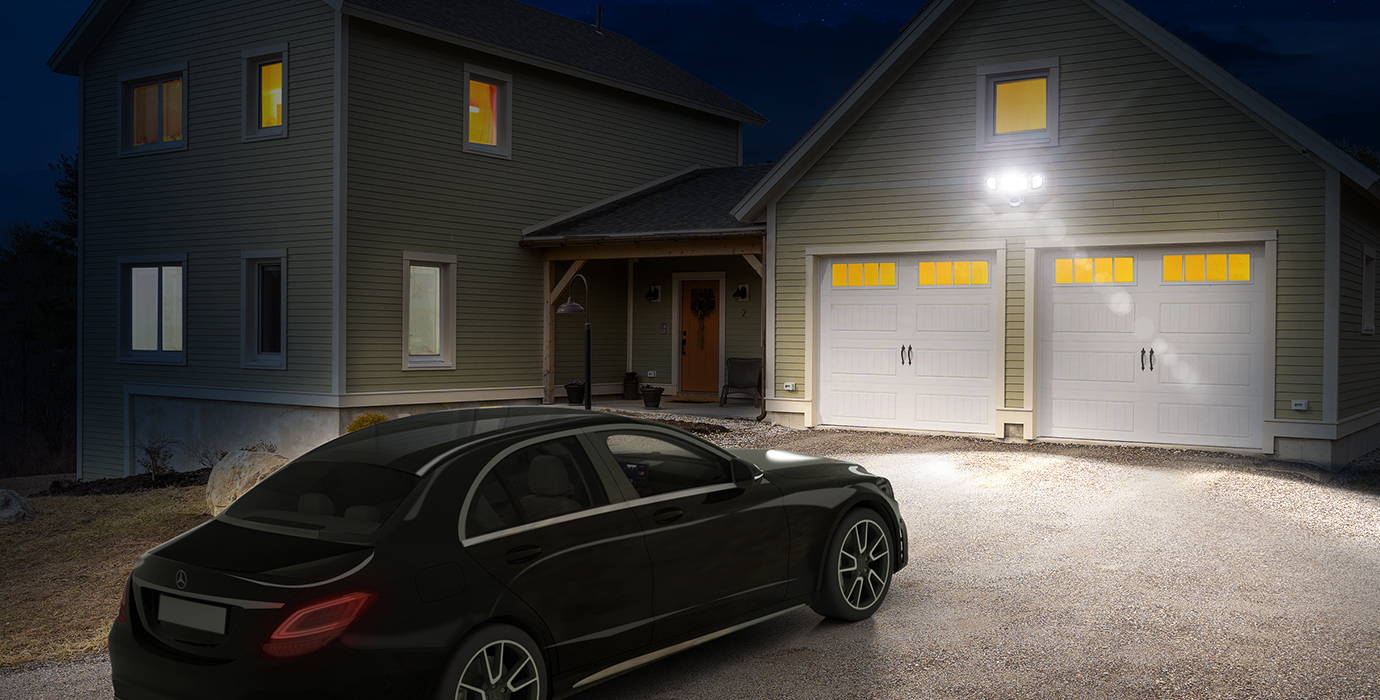 garage motion detector lights