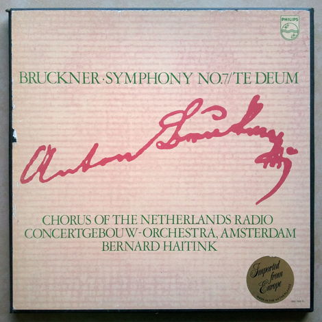 Philips/Haitink/Bruckner - Symphony No.7, Te Deum / 2-L...