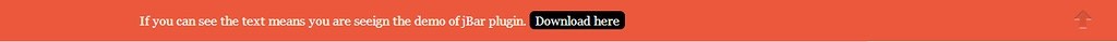jBar - верхняя панель строки в Joomla