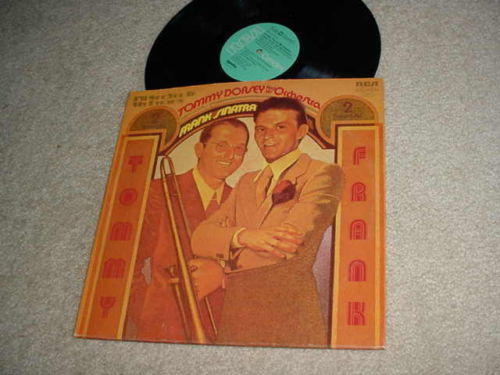 TOMMY DORSEY FRANK SINATRA -  DOUBLE LP RECORD  SEE YOU...